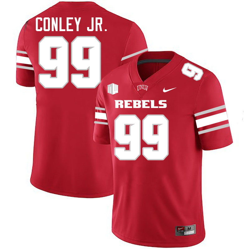 UNLV Rebels #99 Keith Conley Jr. Jersey Football College Uniforms,Apparels-Scarlet